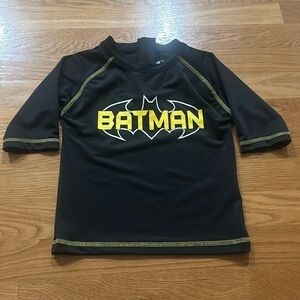 Batman rashguard swim shirt 4T
